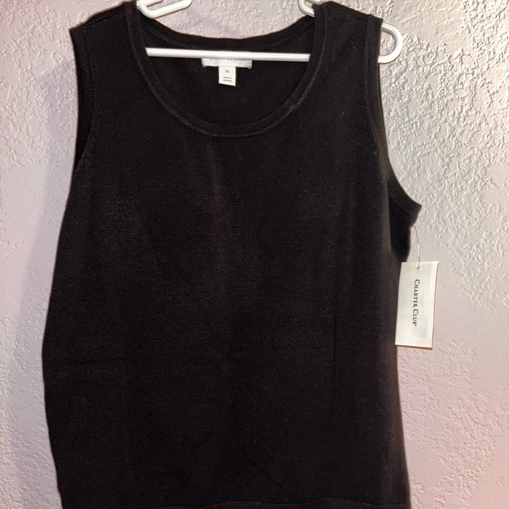 Brand New Basic Womens Black Top